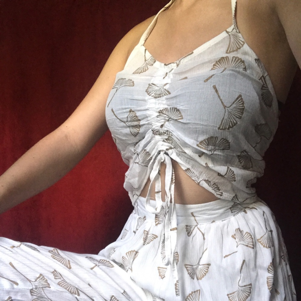 White jumpsuit